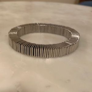 BCBG Silver Stretch Bracelet
